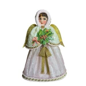 Blumchen Snow Angel Victorian Style Ornament Angelic Topper Little Holly BB117